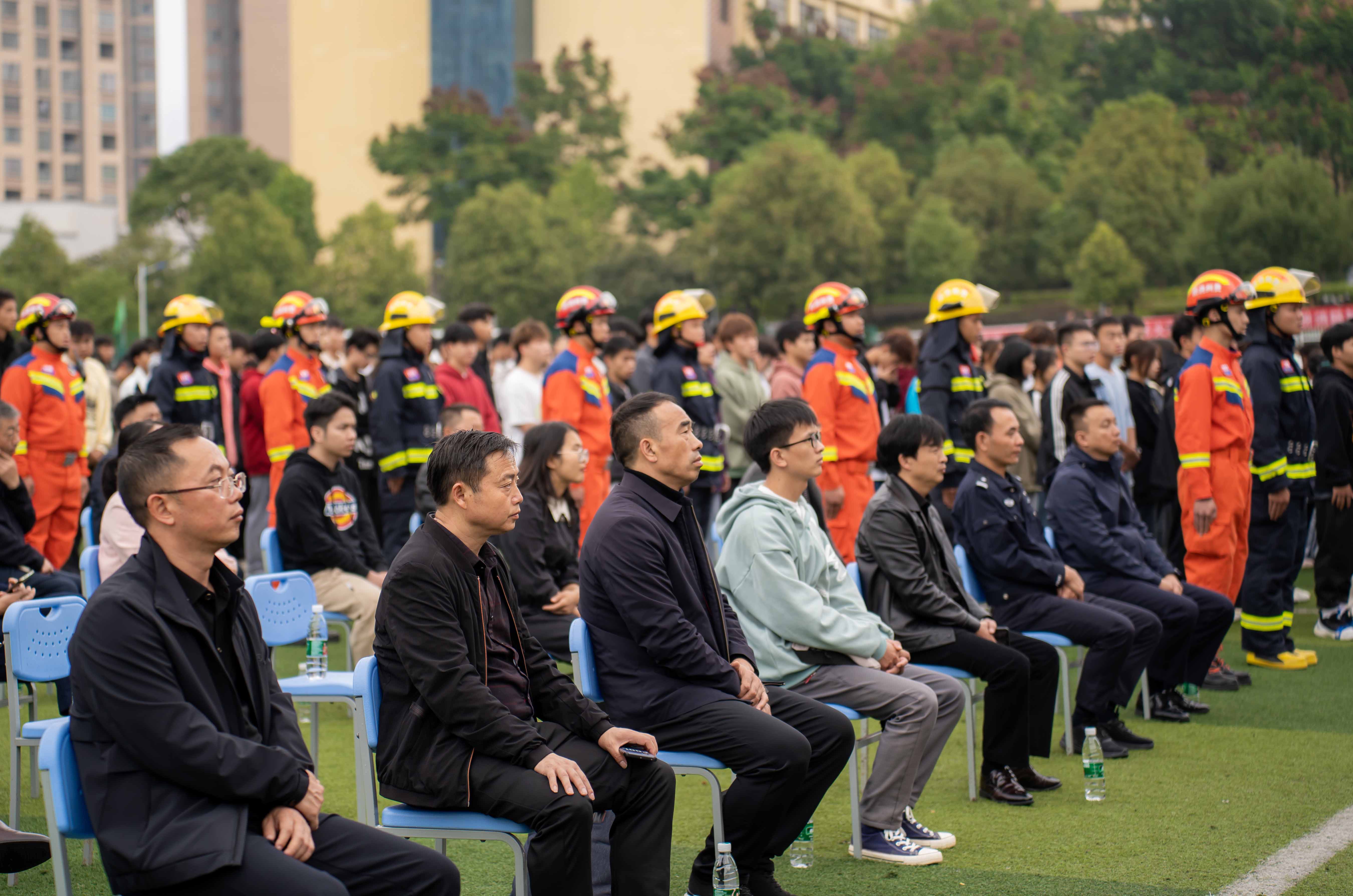 2023年德江县消防宣传月活动启动仪式暨第二届大学生消防技能运动会在英亚体育(中国)集团有限公司举行(图11)